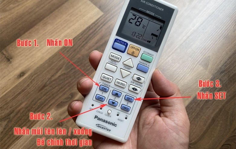 Tổng hợp cách hẹn giờ máy lạnh hình 4