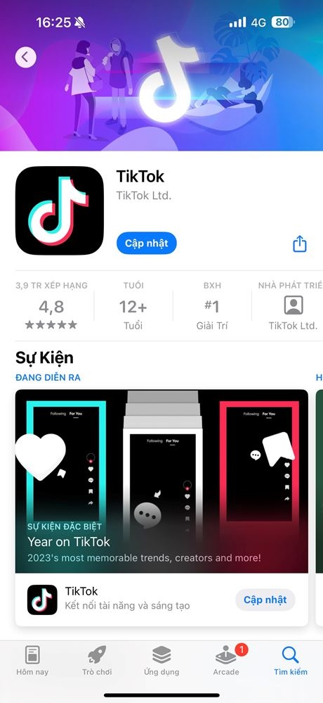 Cách xem số lượt chia sẻ video TikTok 1