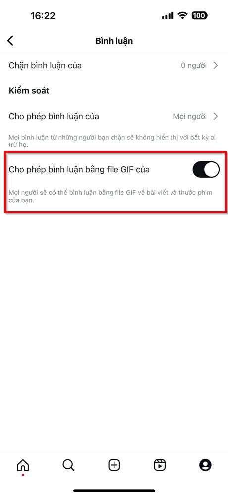 Cách tắt tính năng bình luận bằng ảnh GIF trên Instagram 3