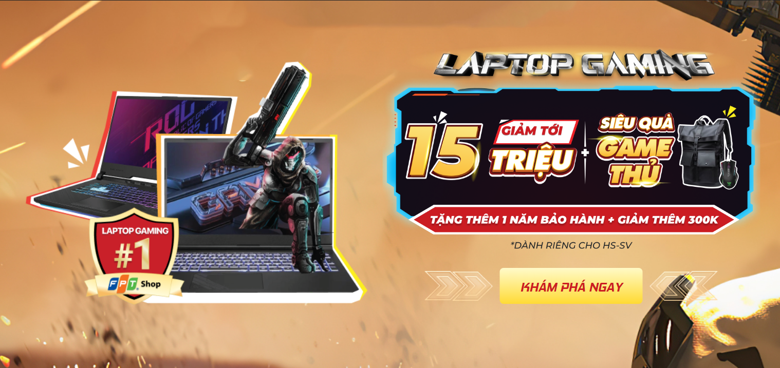 Chương trình Laptop Gaming Giá Rẻ