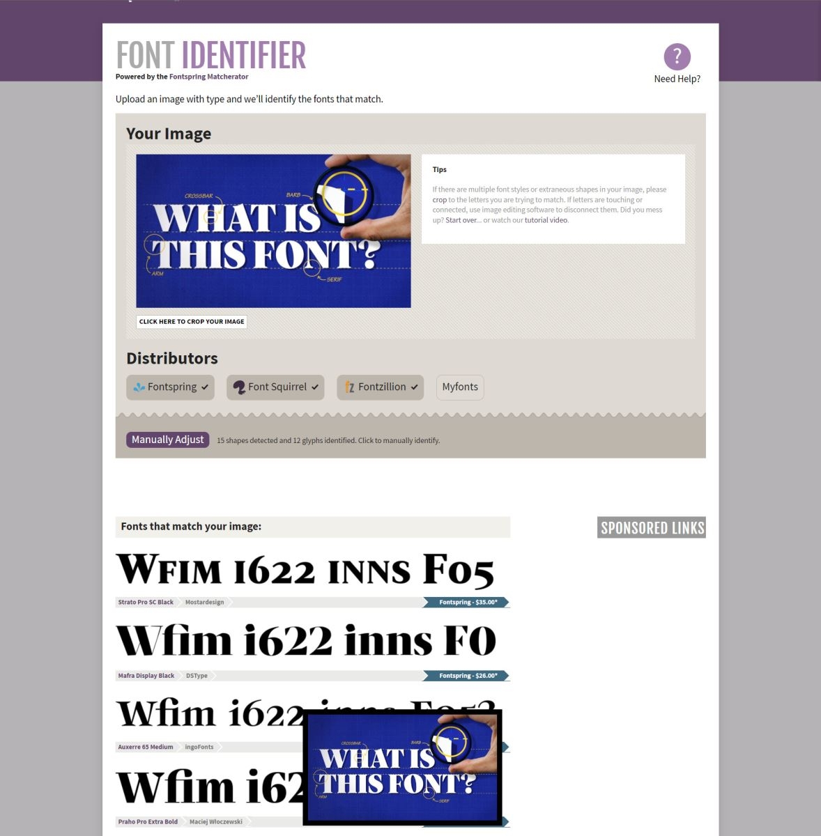 Tổng hợp trang web tìm font chữ bằng hình ảnh miễn phí, dễ tìm