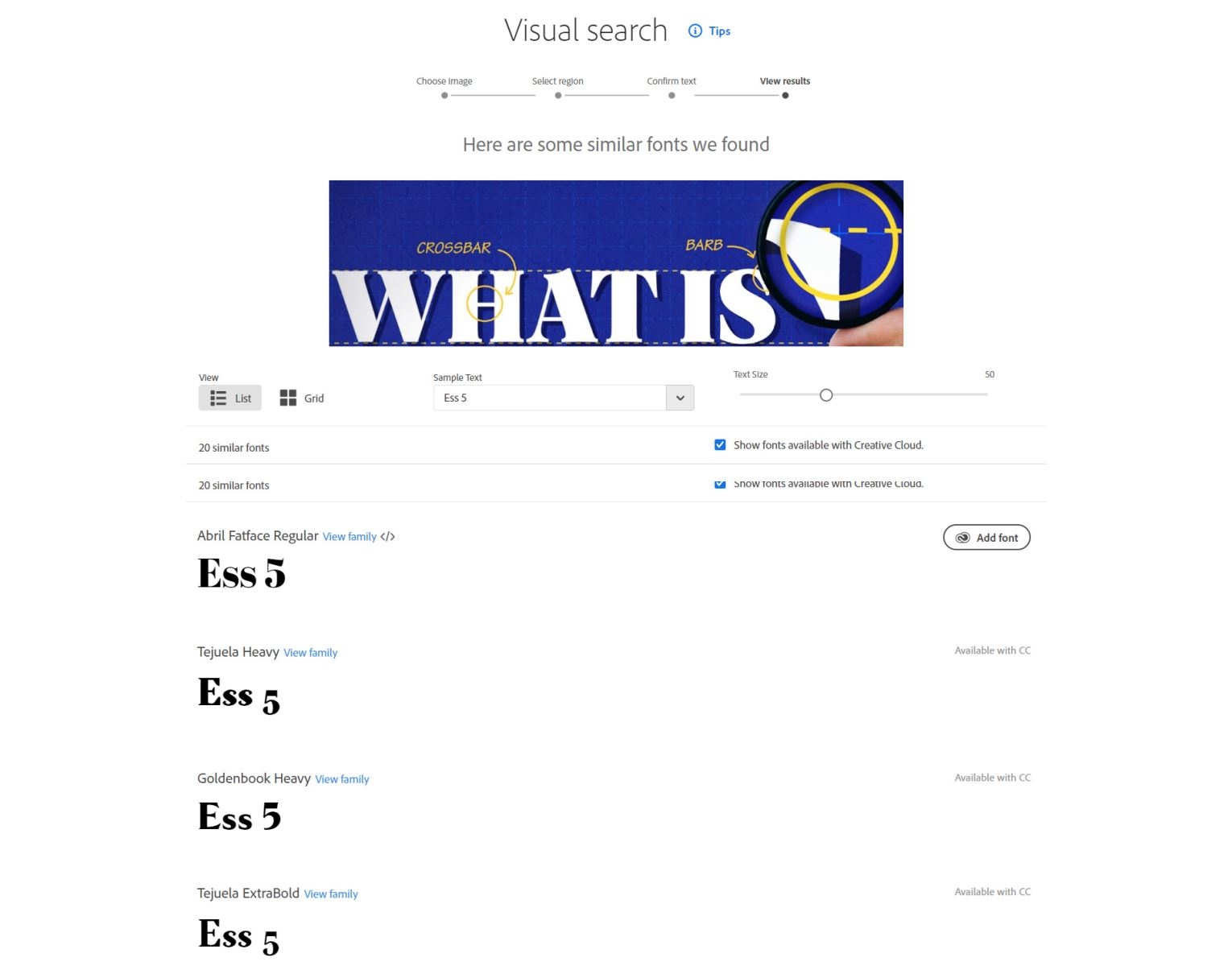 Tổng hợp trang web tìm font chữ bằng hình ảnh miễn phí, dễ tìm