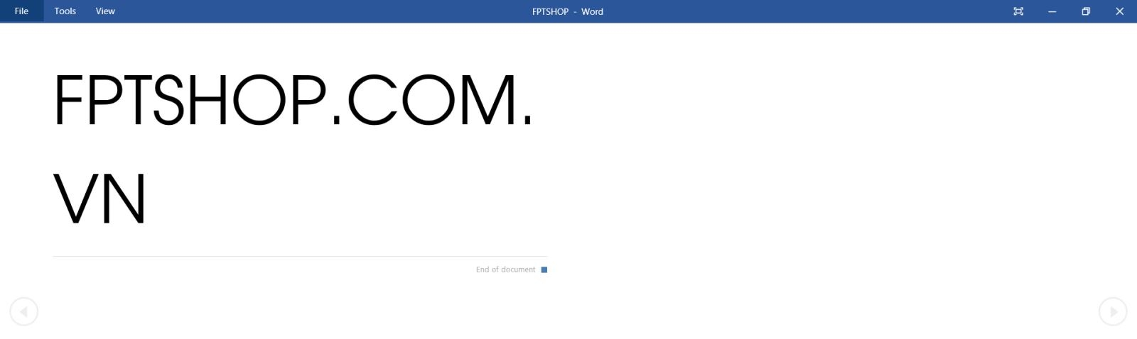 cách mở file word full màn hình 11