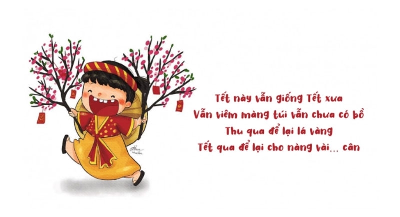 caption Tết hình 1