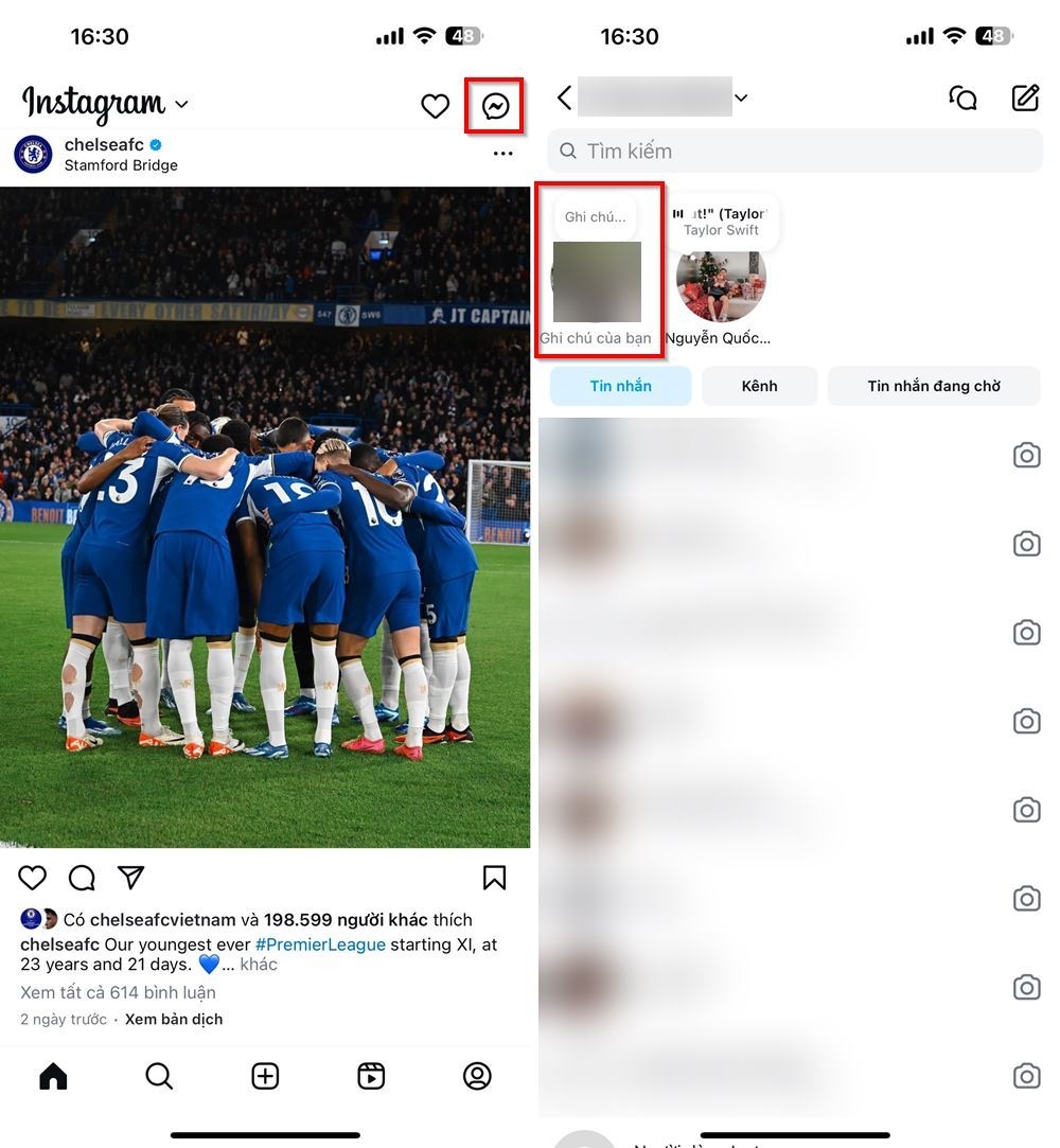Cách thêm ghi chú kèm nhạc trên Instagram 1