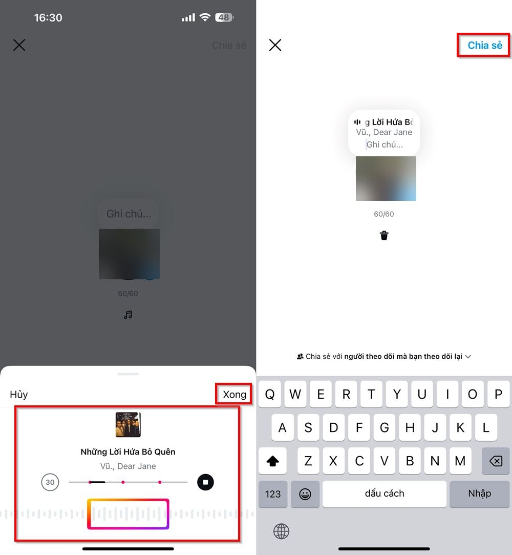 Cách thêm ghi chú kèm nhạc trên Instagram 3