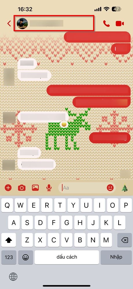 Cách đổi chủ đề năm mới trên ứng dụng Messenger 1