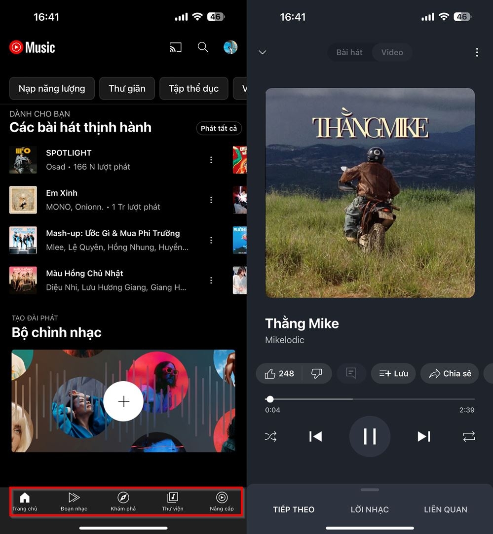 Cách tắt tính năng tự động phát trên YouTube Music 1