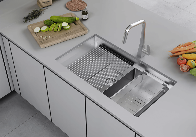 Chậu rửa chén Hafele lắp âm HS21-SSD2S90M