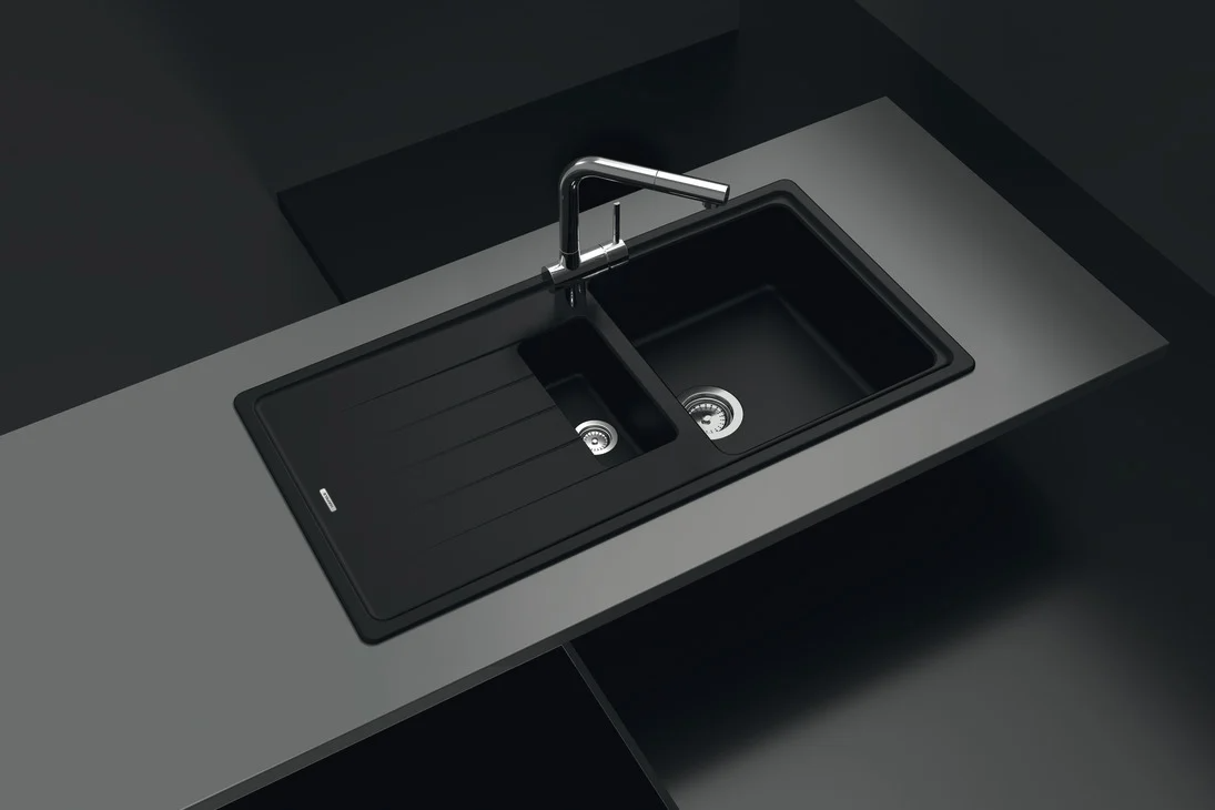 Chậu rửa chén Hafele lắp âm GED1S60