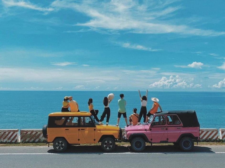 caption du lịch hài hước và vô tri