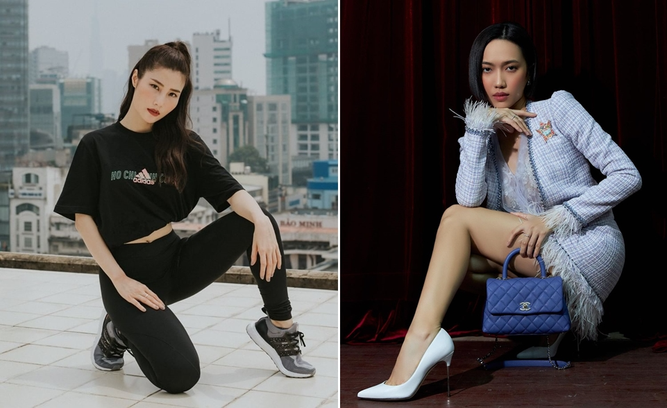 Tạo dáng tư thế squat cá tính