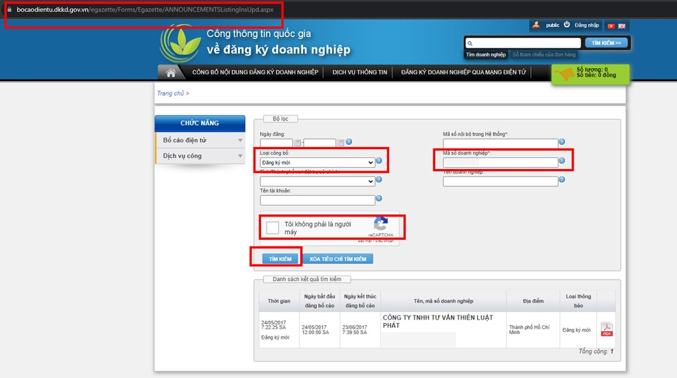 Hướng dẫn tra cứu giấy phép kinh doanh online chuẩn xác nhất 10