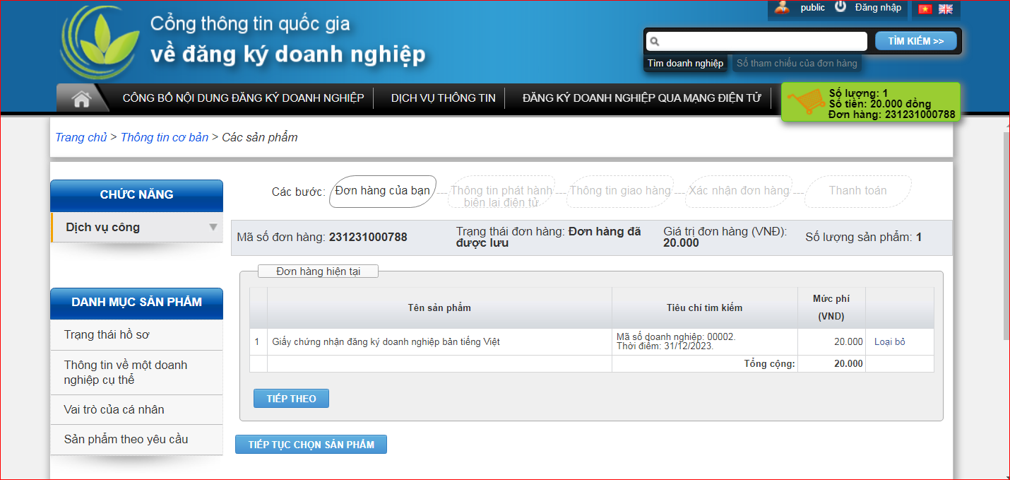 Hướng dẫn tra cứu giấy phép kinh doanh online chuẩn xác nhất 14