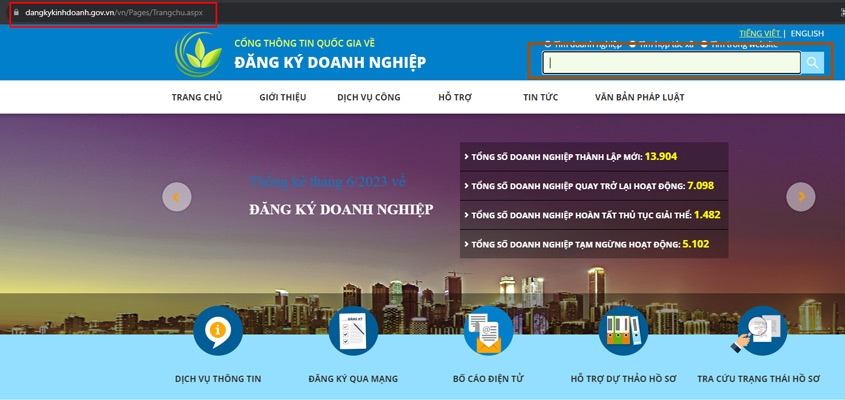 Hướng dẫn tra cứu giấy phép kinh doanh online chuẩn xác nhất 3