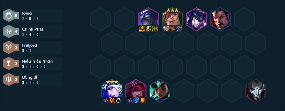 Cách lên đồ cho ashe