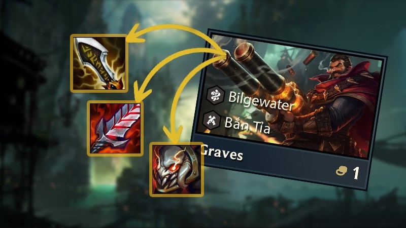 Giải trí với game graves dtcl