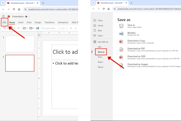 Cách đăng nhập PowerPoint Online là gì? (9)