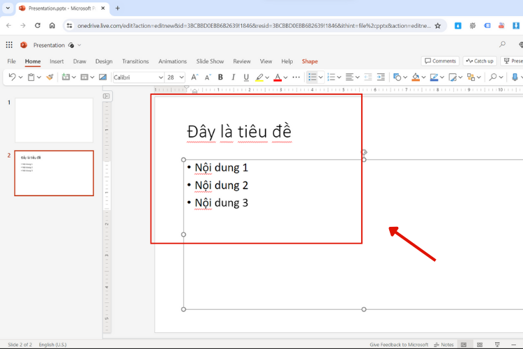 Tùy chọn bố cục PowerPoint Online là gì?