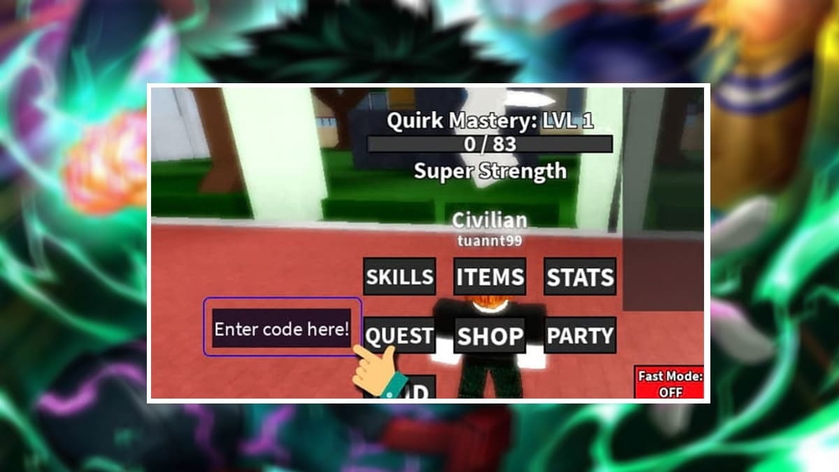 Nhập code có tiêu đề "Enter code here”