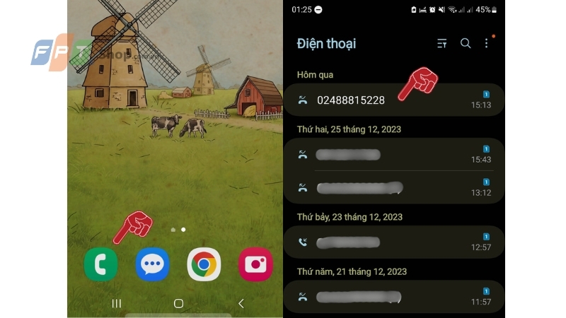 Cách chặn số điện thoại 024888 khi có dấu hiệu lừa đảo 1