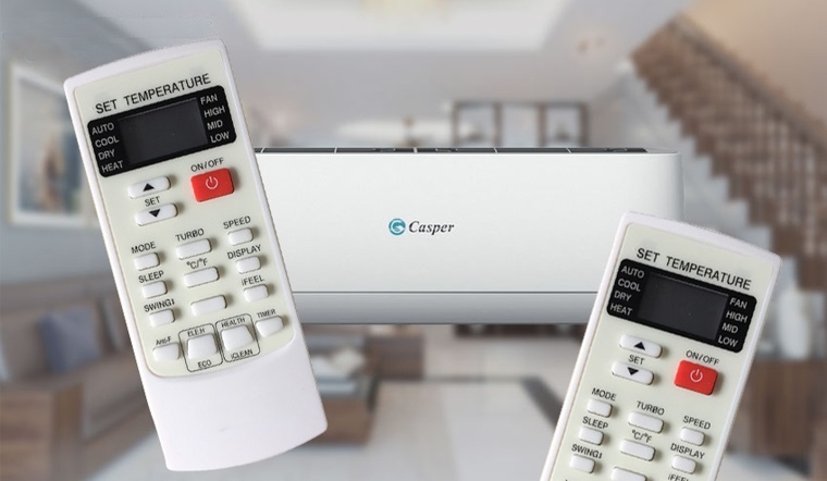 chuyển độ F sang độ C điều hòa Casper 3