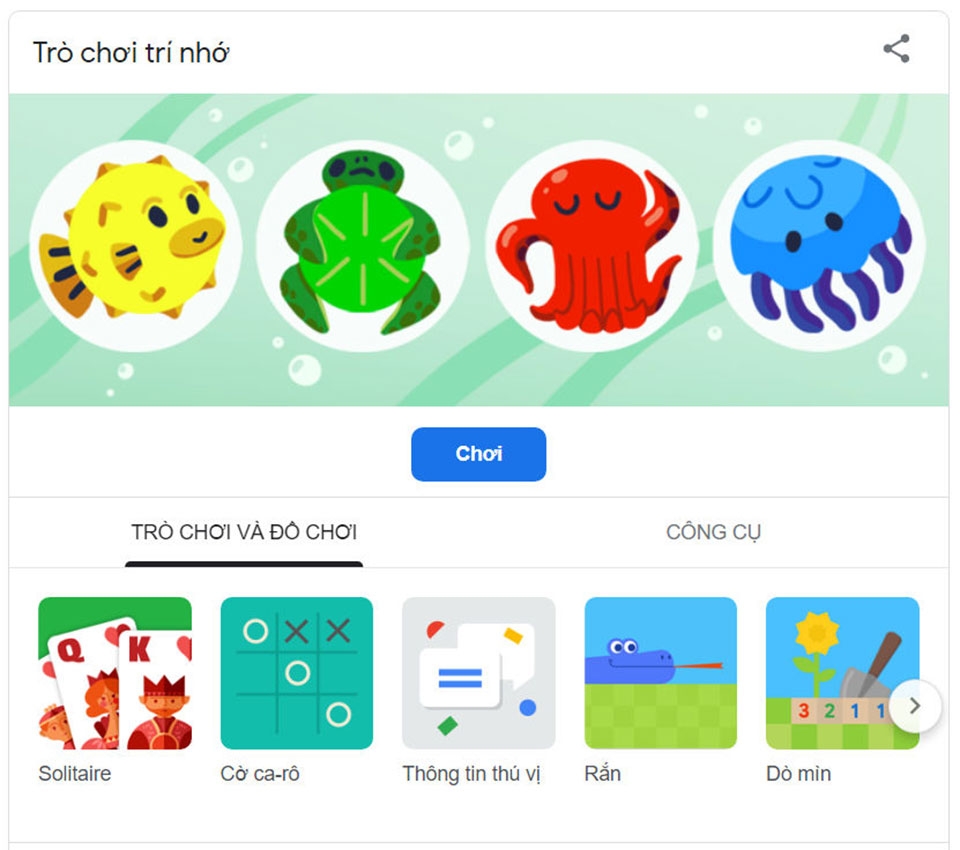 Google Trò Chơi Trí Nhớ: Rèn Luyện Tư Duy và Khám Phá