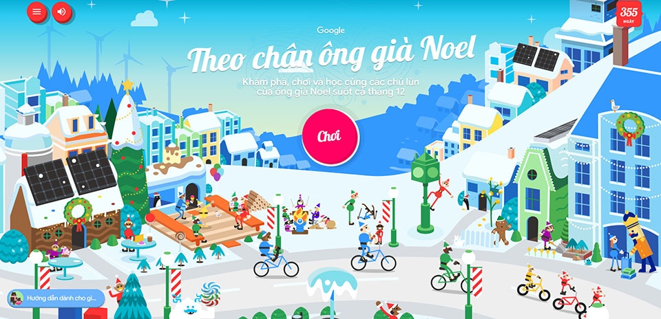 Theo chân ông già Noel