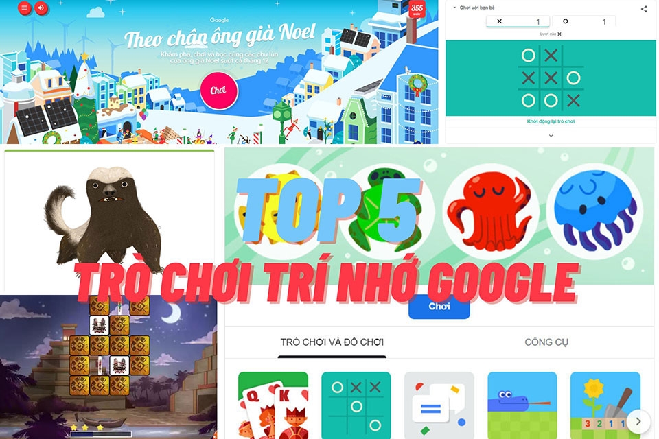 Trò chơi trí nhớ Google