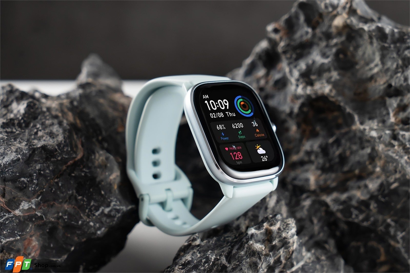 Amazfit GTS 4 Mini màu Xanh Pastel