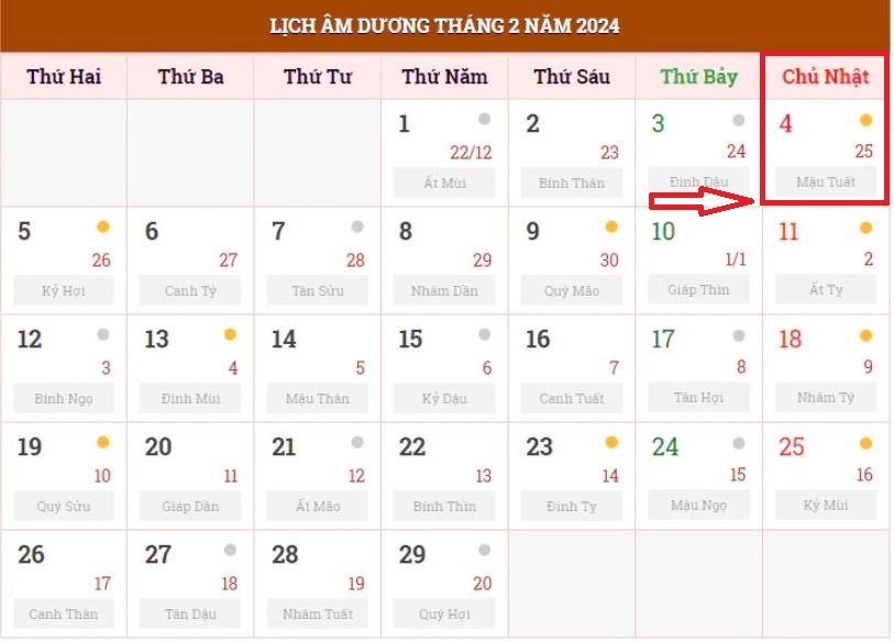 Năm 2024 Lập xuân vào ngày nào 4