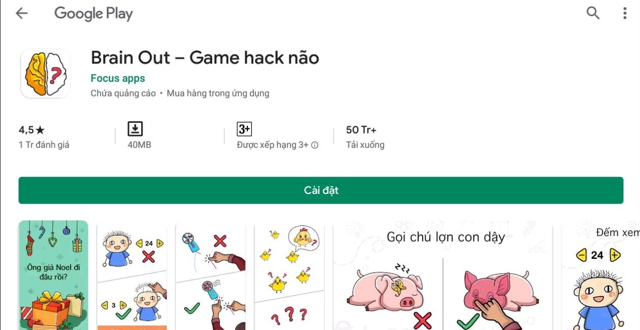 Brain Out: Tựa game hack não trên điện thoại với câu hỏi khó nhằn