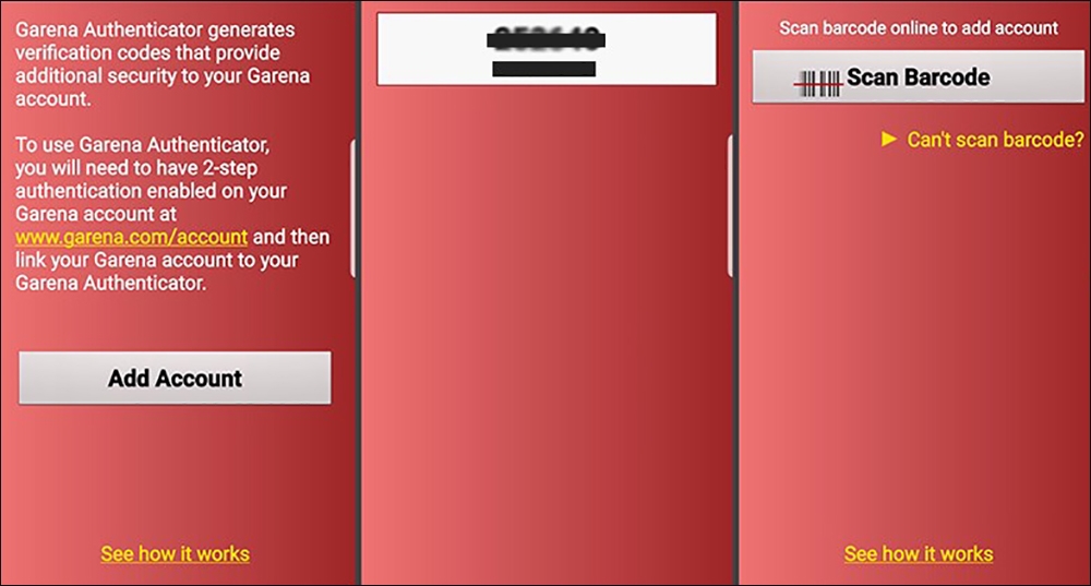 Chọn vào Scan Barcode