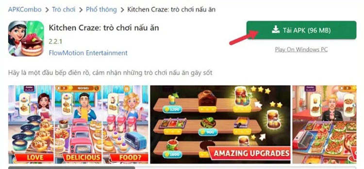 Cách tải Kitchen Craze (hình 10)