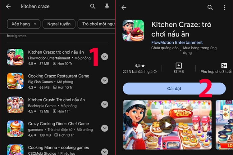 Cách tải Kitchen Craze (hình 5)