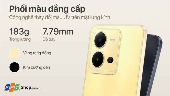 vivo V25e Vàng Rạng Đông