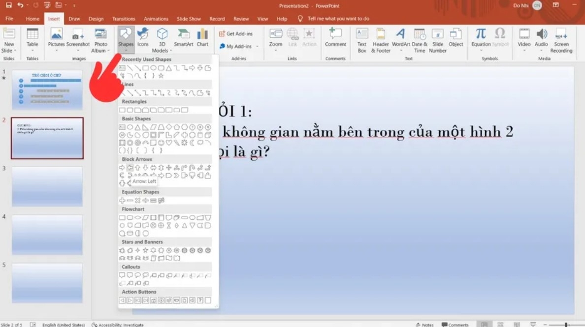 Cách làm trò chơi ô chữ trên Powerpoint chi tiết từng bước, đơn giản và dễ thực hiện 25