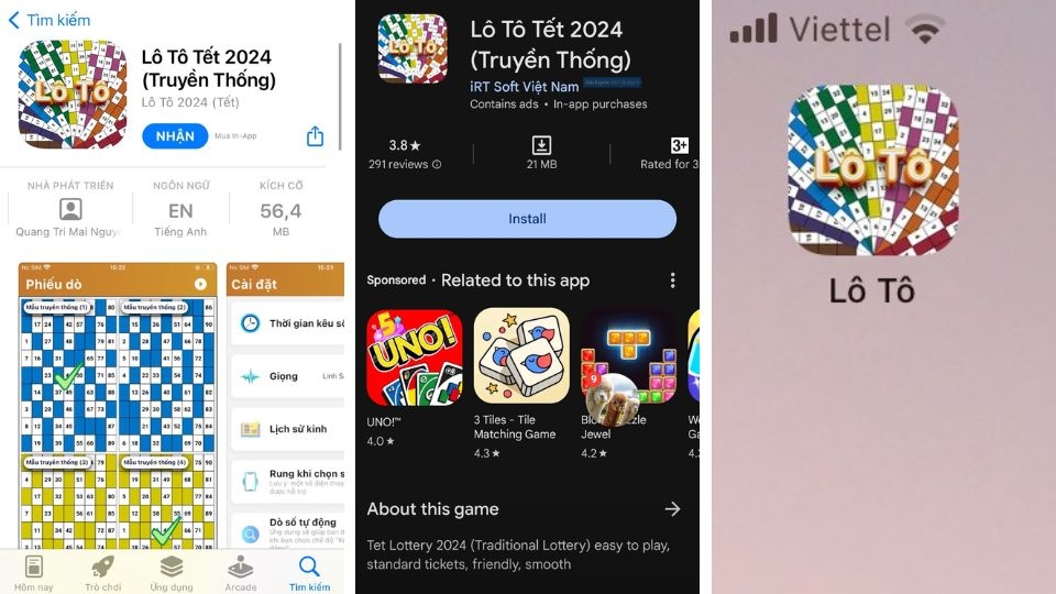 Giới thiệu về app Lô Tô Tết 2024 (Truyền thống)