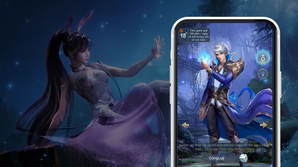Hoàn tất quá trình tải bạn có thể vào game