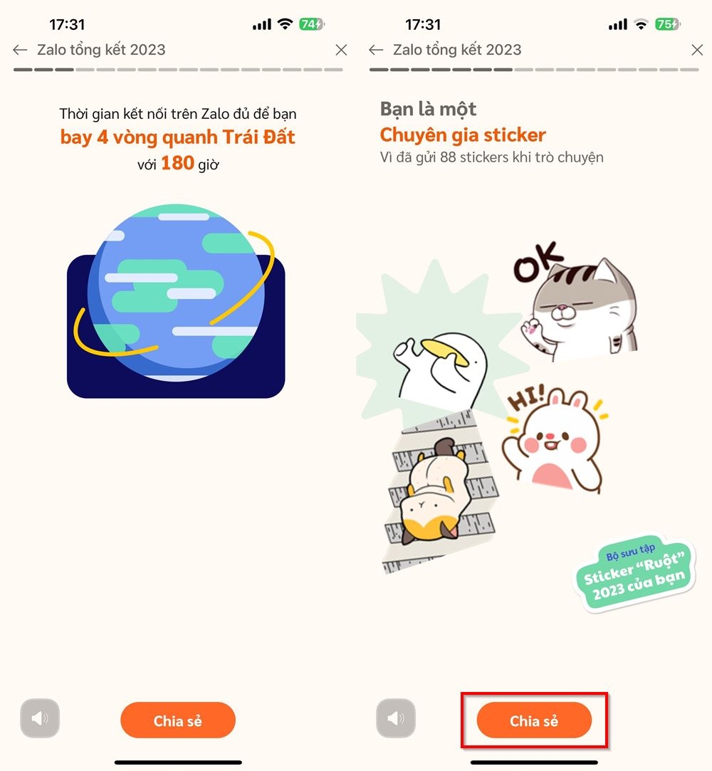 Cách nhìn lại năm 2023 cùng Zalo 2