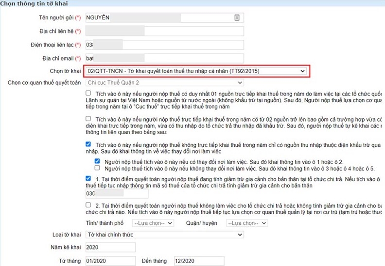 Hướng dẫn cách làm hồ sơ hoàn thuế thu nhập cá nhân online chi tiết mà bạn phải biết 6