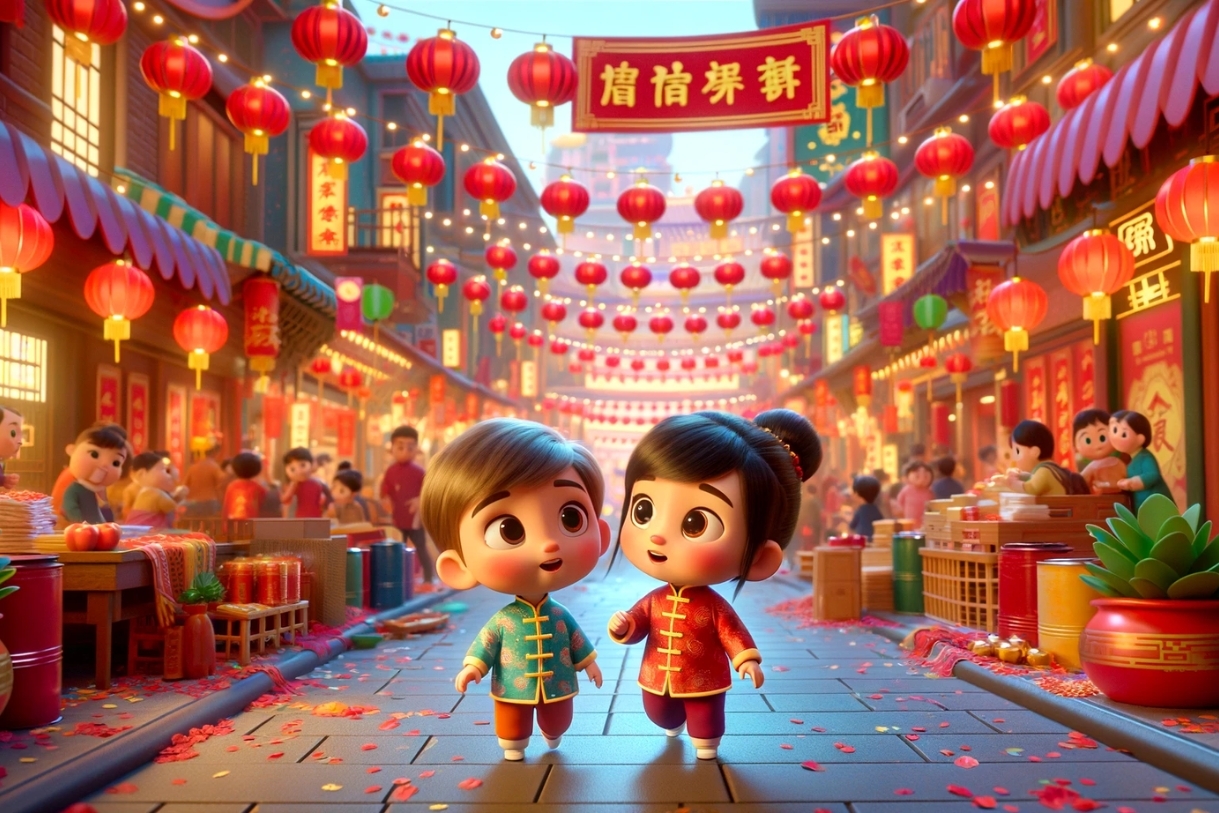 Chúc Tết tiếng Trung bạn bè, đồng nghiệp