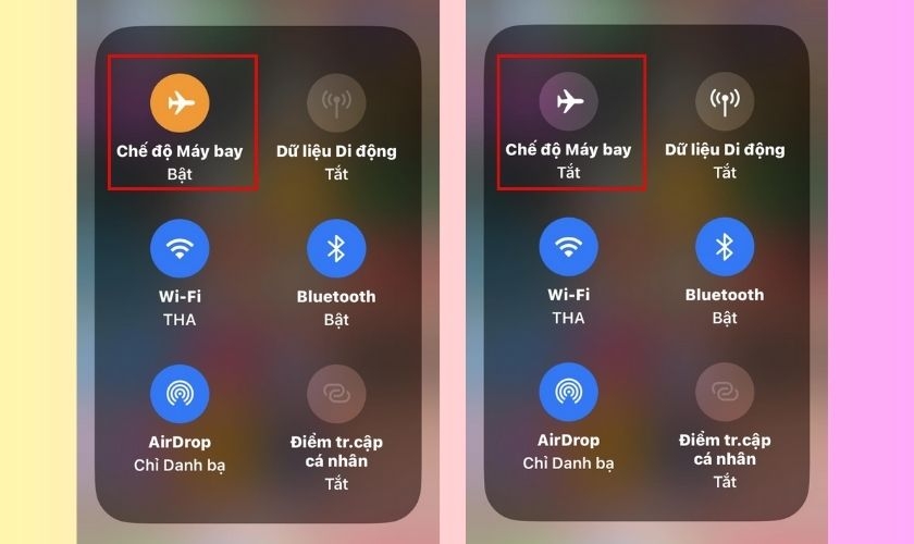 iPhone bị mất sóng 4