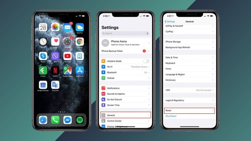 iPhone bị mất sóng 7