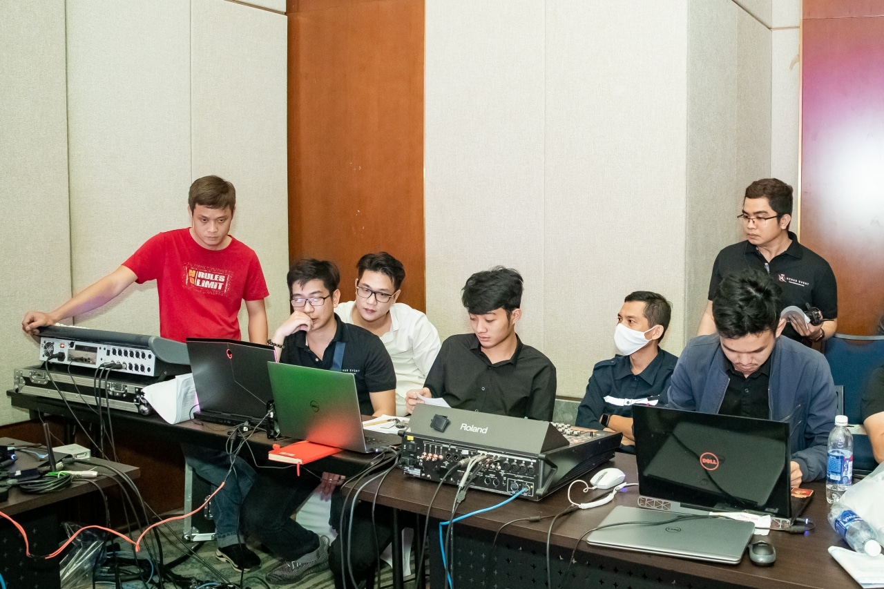 Hậu cần là vị trí không thể thiếu trong một buổi sự kiện