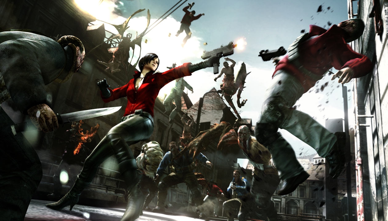 Ada Wong tiêu diệt các thành viên của BSAA
