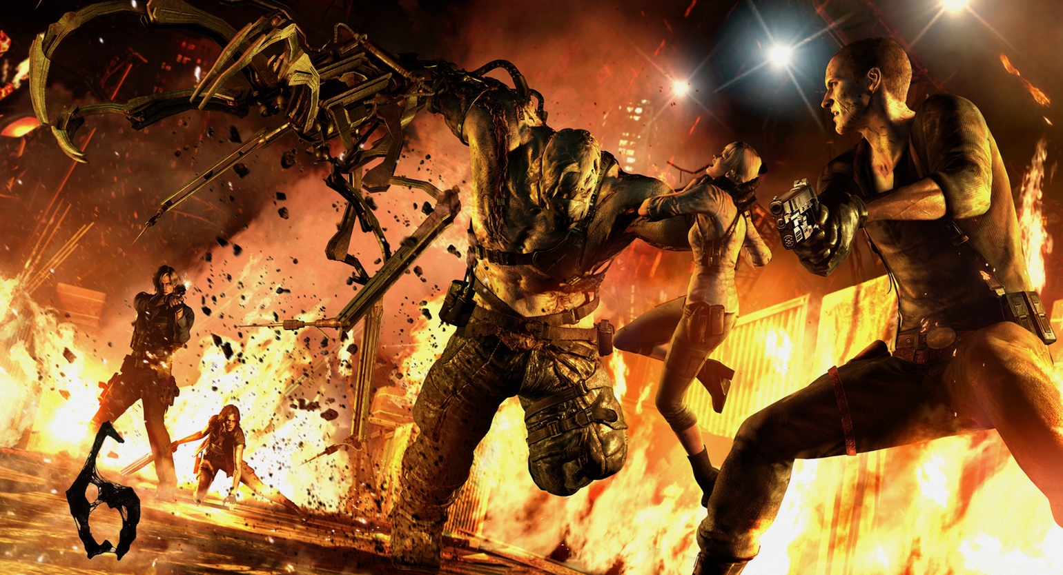 Trải nghiệm hình ảnh độc đáo trong game Resident Evil 6