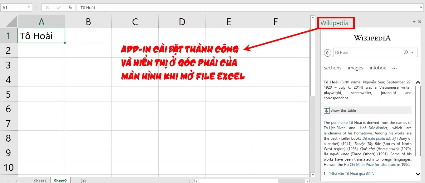addin excel 10