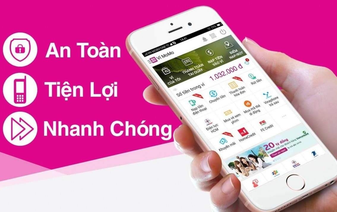 Ví điện tử Momo cung cấp dịch vụ Top Up