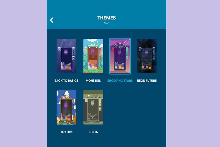 Game có nhiều kiểu khối và phông nền